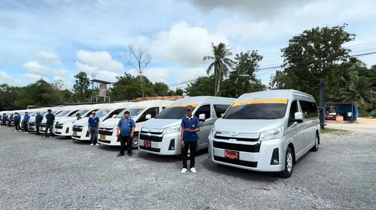 บริการรถรับส่งพนักงาน 2